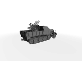Sd. Kfz. 7/1 mit 2cm Flakvierling 18 mittlerer gepanzerter Zugkraftwagen 8t