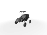Brossel TAL 4x4 ​​​​​​​Artillerie-Schlepper