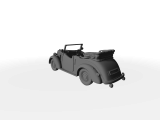 Austin 8AP Military tourer ​​​​​​​Verdeck offen