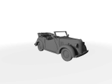 Austin 8AP Military tourer ​​​​​​​Verdeck offen