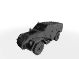 BTR-40B / SPW-40B Ersatzrad