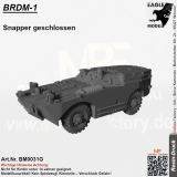 BRDM-1 Snapper geschlossen