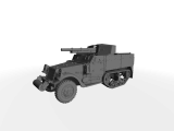 M3 75mm GMC 75mm M3 Kw Halbkette