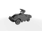 BRDM-2 amphibischer Spähpanzer ​​​​​​​mit UB32m Raketenwerfer