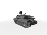 ZSU-23-4 "Shilka" ​​​​​​​Selbstfahrlafette / Flakpanzer mit Radar