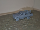 Toyota Hilux Mk.4 ​​​​​​​mit ZU-23-2 Flak