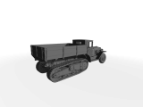 ZIS-42 Halbkettenfahrzeug Pritsche