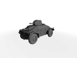 Alvis Straussler AC3D gepanzerter Aufklärungswagen ​​​​​​​Prototyp