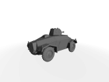Alvis Straussler AC3D gepanzerter Aufklärungswagen ​​​​​​​Prototyp