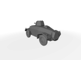 Alvis Straussler AC3D gepanzerter Aufklärungswagen ​​​​​​​Prototyp