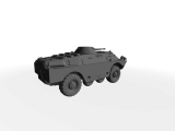 BRDM-2 ​​​​​​​amphibischer Spähpanzer