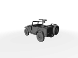 GAZ-67 4x4 ​​​​​​​mit Vickers MG