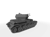 Flakpanzer IV "Wirbelwind" Selbstfahrende Flak - Flakpanzer