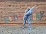 moderne Spezialkräfte Cybersoldat mit FN-SCAR 16