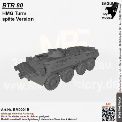 BTR-80 HMG Turm - späte Version