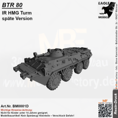 BTR-80 IR HMG Turm - späte Version