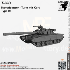 T-80B Kampfpanzer Turm mit Korb Type 08