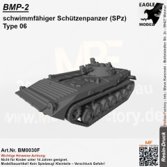 BMP-2 schwimmfähiger Schützenpanzer (SPz) Type 06