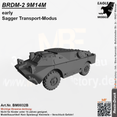 BRDM-2 9M14M early Sagger Transport-Modus