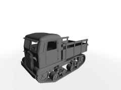 STZ-5 ​​​​​​​Artillerie- und Transportschlepper