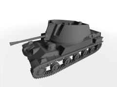 40M Nimrod Selbsfahrlafette für Flak und PaK