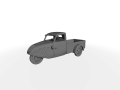 Framo Dreirad-Transporter ​​​​​​​Leichter 3-Rad-Nutztransporter