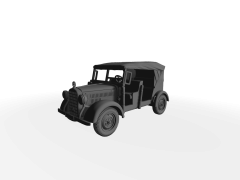 Mercedes-Benz G5 Baureihe W152 Geländegängiger Spezialwagen Verdeck geschlossen