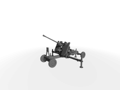 Bofors 40mm Flak wz.36 Leichte Automatische Flugabwehrkanone Aktiv-Modus