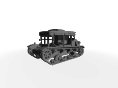 C7P Schwere Artillerie- und Berge-Kettenzugmaschine