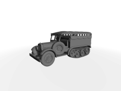 PZInz 22 Wr.39 ​​​​​​​Halbketten-Transportfahrzeug