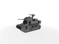 M3A1 Stuart montierter Flammenwerfer