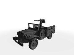 Dodge WC-51 / WC-52 ​​​​​​​0,75t Waffen- und Materialträger