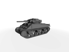 M4A4 Sherman V ungelenkter Raketenwerfer "Tulip"