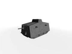 Sturmpanzerwagen A7V schwerer Panzer