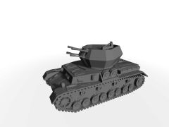 Flakpanzer IV "Wirbelwind" Selbstfahrende Flak - Flakpanzer