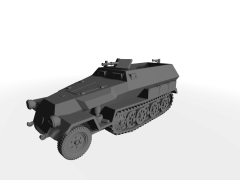 Sd.Kfz. 251 mittlerer gepanzerter Schützenpanzerwagen