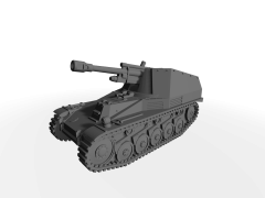 Sd.Kfz. 124 "Wespe" 10,5 cm leichte Feldhaubitze - leFH 18/2 Selbstfahrlafette - leichte Panzerhaubitze