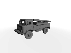 GAZ-66 mit Ersatzrad Tankwagen