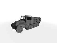 Sd. Kfz. 11/2 V1-Entgiftungskraftwagen mittlerer Entgiftungs- und Dekontamination Kraftwagen