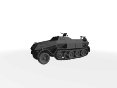 Sd. Kfz. 8 DB10 schwerer gepanzerter Zugkraftwagen 12t
