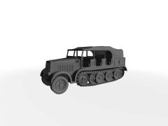 Sd. Kfz. 8 DB8 schwerer Zugkraftwagen 12t ​​​​​​​mit Verdeck