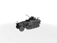 Sd. Kfz. 251/17 Ausf. C mittlerer FlaK-Schützenpanzer mit 2cm FlaK 38
