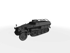 Sd. Kfz. 251/8 ​​​​​​​mittlerer Verwundetentransportwagen