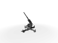 8,8cm FlaK 37 schwere Flugabwehrkanone Aktiv-Modus