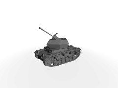 Flakpanzer III 37mm FlaK 43 auf Panzerkampfwagen III