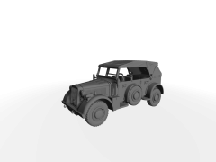 Horch 901 Kfz. 15 Verdeck geschlossen