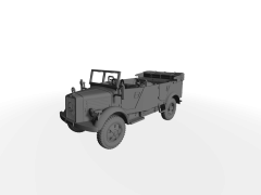 MB L1500 A MTW - Mannschaftstransportwagen Verdeck geöffnet