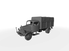 MB L3000 ​​​​​​​Pritsche mit Planen-Aufbau