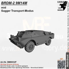 BRDM-2 9M14M mid Sagger Transport-Modus