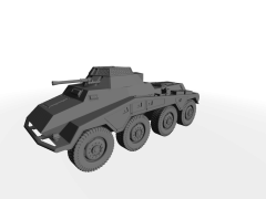 Sd.Kfz. 234/1 schwerer Panzerspähwagen 2cm KwK 38 L/55 schwerer Spähwagen
